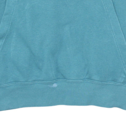 Womens UK Size L Nike Blue Pullover Hoodie