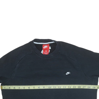 Mens UK Size M Nike Black Pullover Sweatshirt