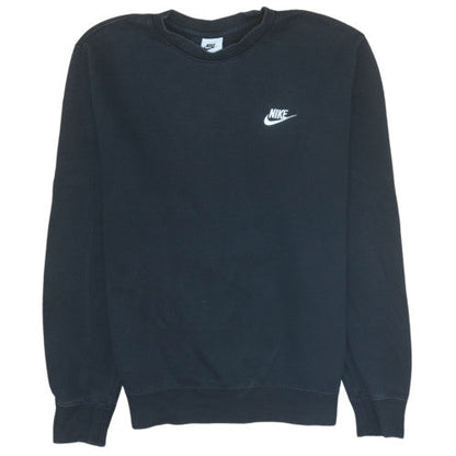Mens UK Size S Nike Black Pullover Sweatshirt