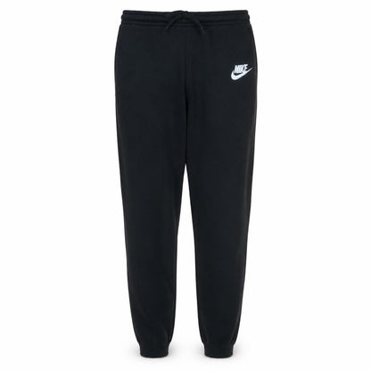 Nike Men's Black Fleece Jogger Trousers L Regular Fit Drawstring
