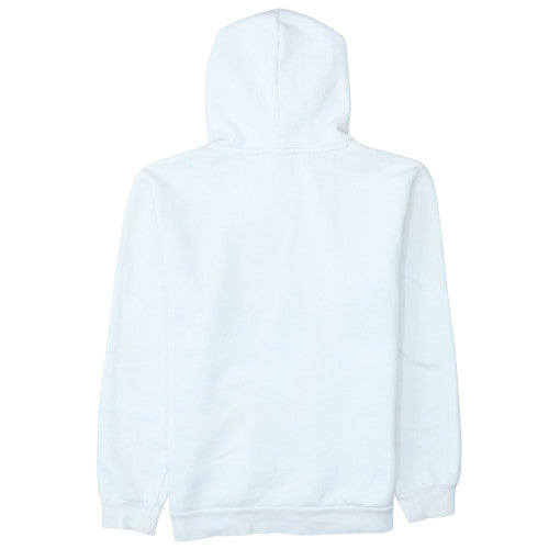 Mens UK Size S PUMA White Pullover Hoodie