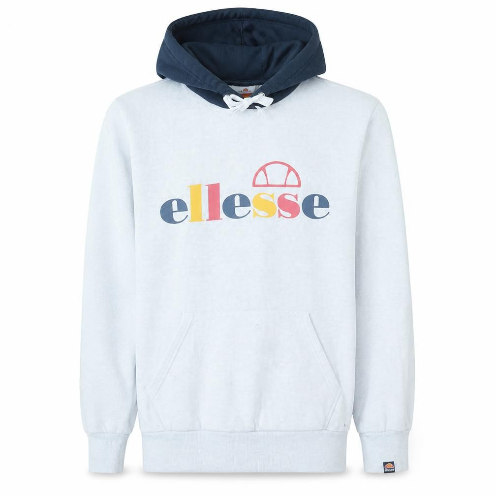 Mens UK Size S ellesse Grey Pullover Hoodie