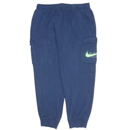 Nike Men's Blue XL Fleece Jogger Activewear Trousers