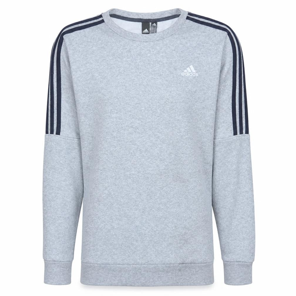 Mens UK Size M adidas Grey Pullover Sweatshirt