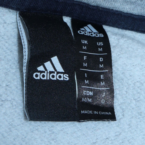 Mens UK Size M adidas Grey Pullover Sweatshirt