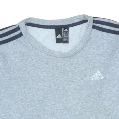 Mens UK Size M adidas Grey Pullover Sweatshirt
