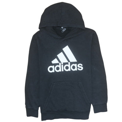 Mens UK Size L adidas Black Pullover Hoodie