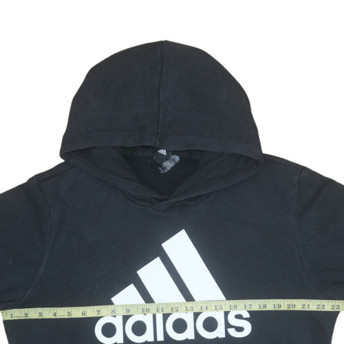 Mens UK Size L adidas Black Pullover Hoodie