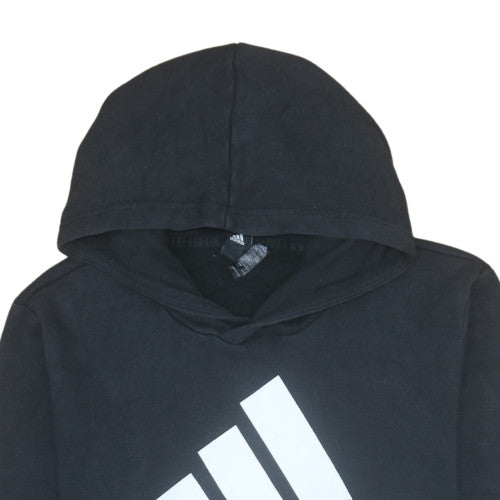 Mens UK Size L adidas Black Pullover Hoodie