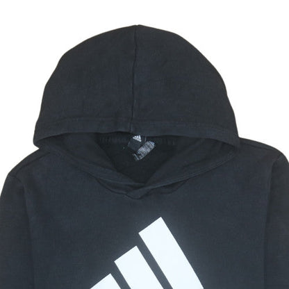 Mens UK Size L adidas Black Pullover Hoodie