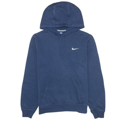 Mens UK Size M Nike Blue Pullover Hoodie