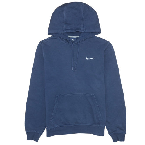 Mens UK Size M Nike Blue Pullover Hoodie