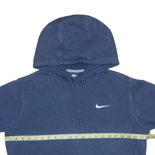 Mens UK Size M Nike Blue Pullover Hoodie