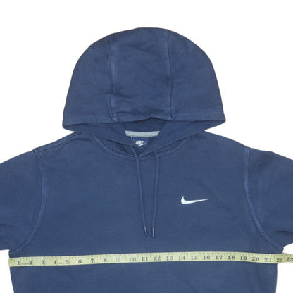 Mens UK Size M Nike Blue Pullover Hoodie