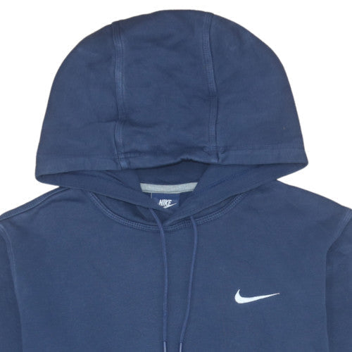 Mens UK Size M Nike Blue Pullover Hoodie