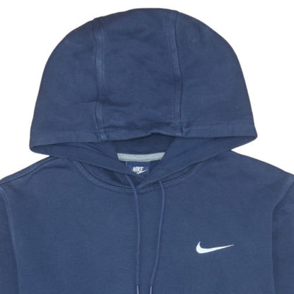 Mens UK Size M Nike Blue Pullover Hoodie