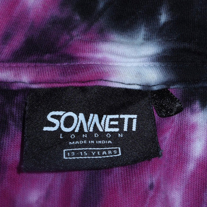 Sonneti Boys Multicoloured Tie-Dye Pullover Hoodie 13-15 Years