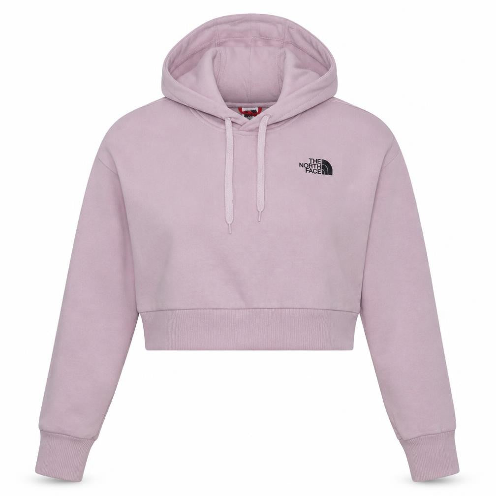 Womens UK Size S The North Face Pink Pullover Hoodie