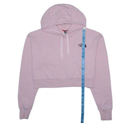 Womens UK Size S The North Face Pink Pullover Hoodie