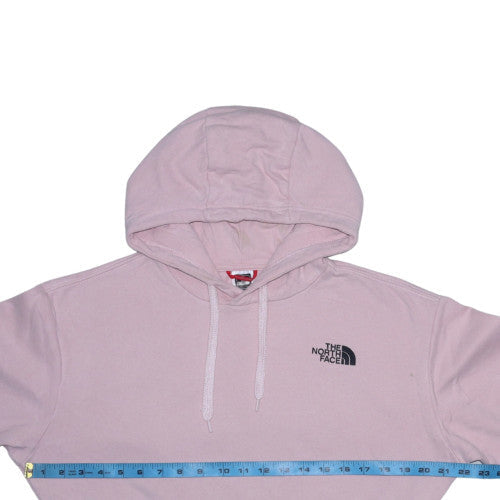 Womens UK Size S The North Face Pink Pullover Hoodie