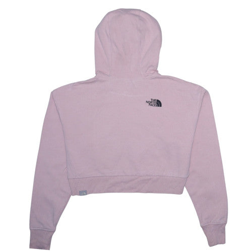 Womens UK Size S The North Face Pink Pullover Hoodie