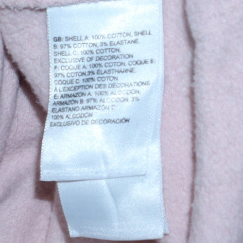 Womens UK Size S The North Face Pink Pullover Hoodie