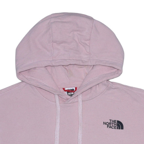 Womens UK Size S The North Face Pink Pullover Hoodie