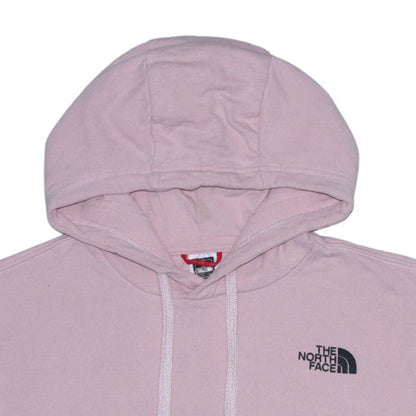 Womens UK Size S The North Face Pink Pullover Hoodie