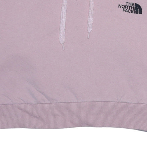 Womens UK Size S The North Face Pink Pullover Hoodie