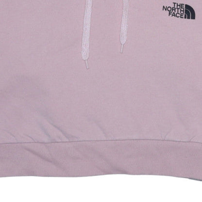Womens UK Size S The North Face Pink Pullover Hoodie