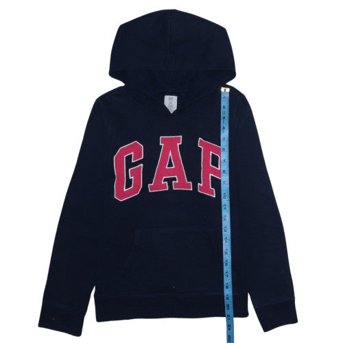 GAP Kids Girls Navy Blue Pullover Hoodie XXL (14-16) Cotton Blend