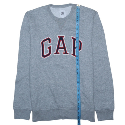Mens UK Size S Gap Grey Pullover Sweatshirt