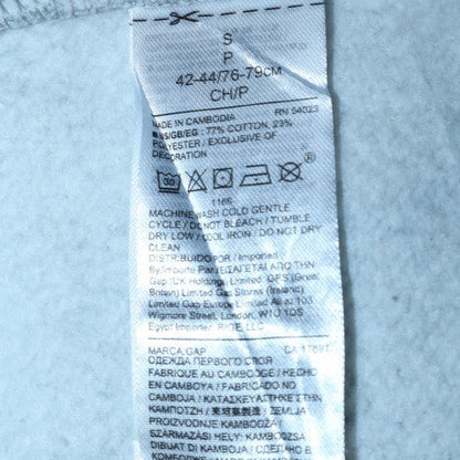 Mens UK Size S Gap Grey Pullover Sweatshirt