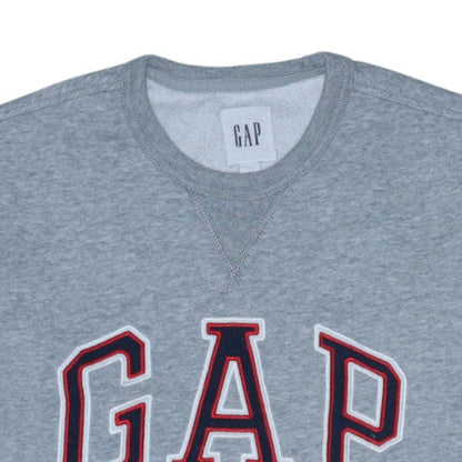 Mens UK Size S Gap Grey Pullover Sweatshirt