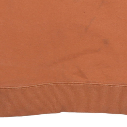 Mens UK Size M Tommy Hilfiger Orange Pullover Sweatshirt