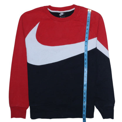 Mens UK Size M Nike Red Pullover Sweatshirt