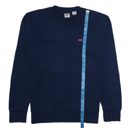 Mens UK Size M Levi's Blue Pullover Sweatshirt