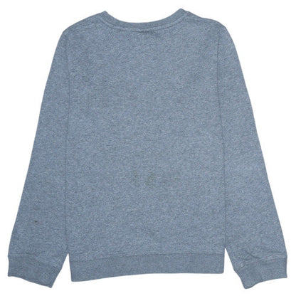 Nike Boys Grey Crew Neck Pullover Sweatshirt L 147-158cm Classic Fit