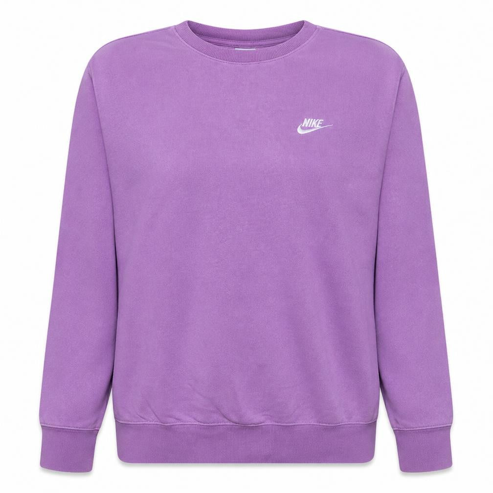 Womens UK Size L Nike Purple Pullover Sweatshirt