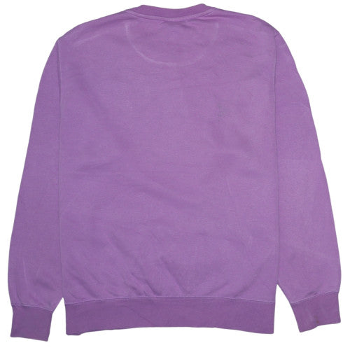 Womens UK Size L Nike Purple Pullover Sweatshirt