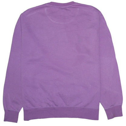 Womens UK Size L Nike Purple Pullover Sweatshirt