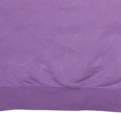 Womens UK Size L Nike Purple Pullover Sweatshirt