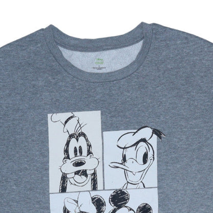 Womens UK Size L Disney Grey Pullover Sweatshirt