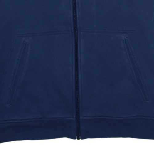 Mens UK Size L adidas Blue Full Zip Sweatshirt