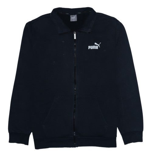 Mens UK Size L PUMA Black Full Zip Sweatshirt