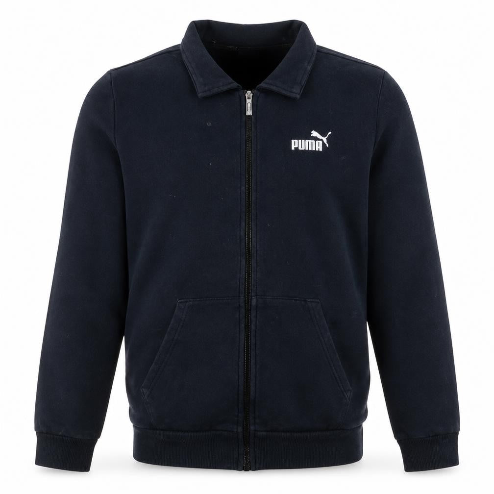 Mens UK Size L PUMA Black Full Zip Sweatshirt