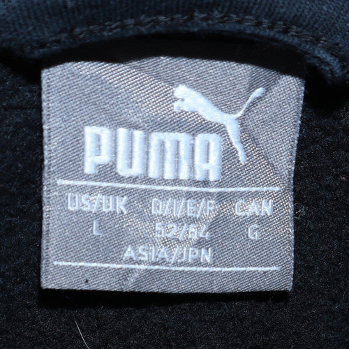 Mens UK Size L PUMA Black Full Zip Sweatshirt