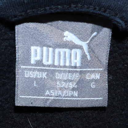Mens UK Size L PUMA Black Full Zip Sweatshirt