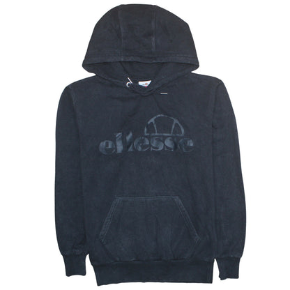 Mens UK Size S ellesse Black Pullover Hoodie