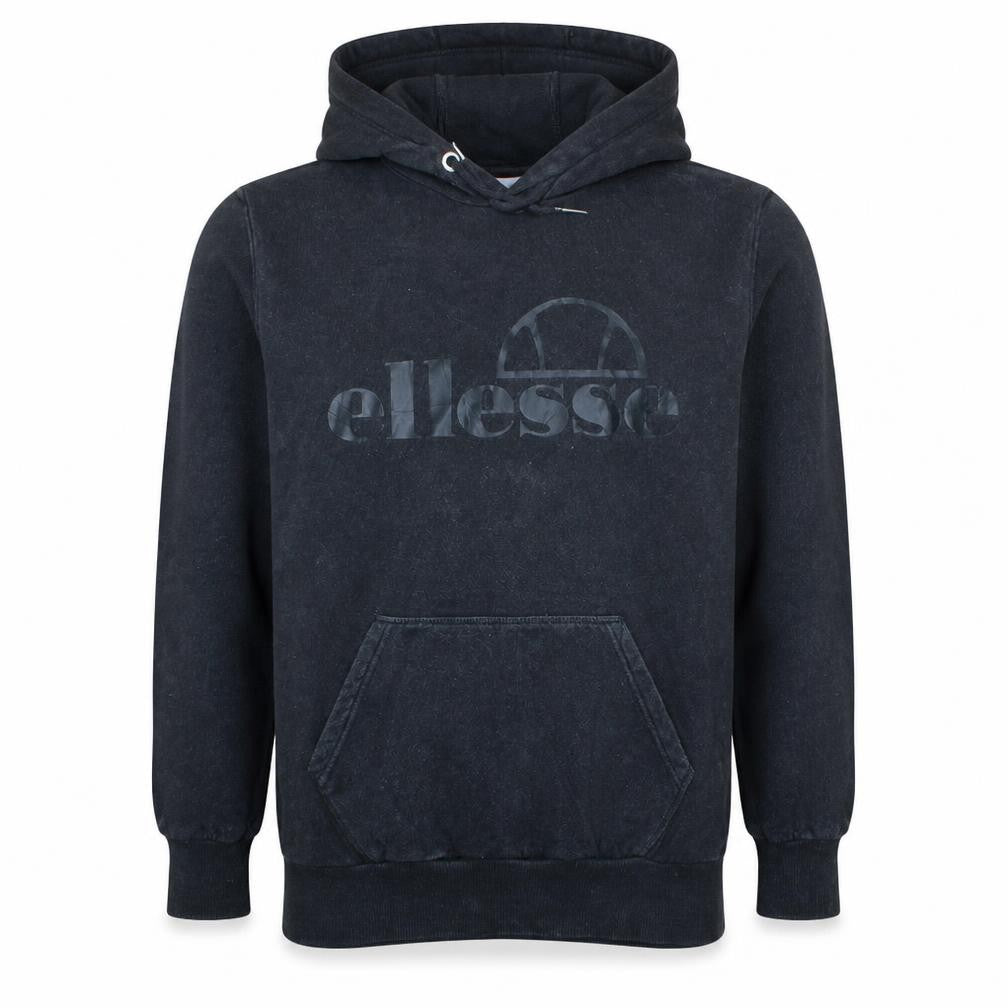Mens UK Size S ellesse Black Pullover Hoodie